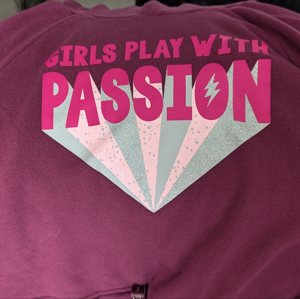 Athletic Works Purple and Pink Passion Sweatshirt